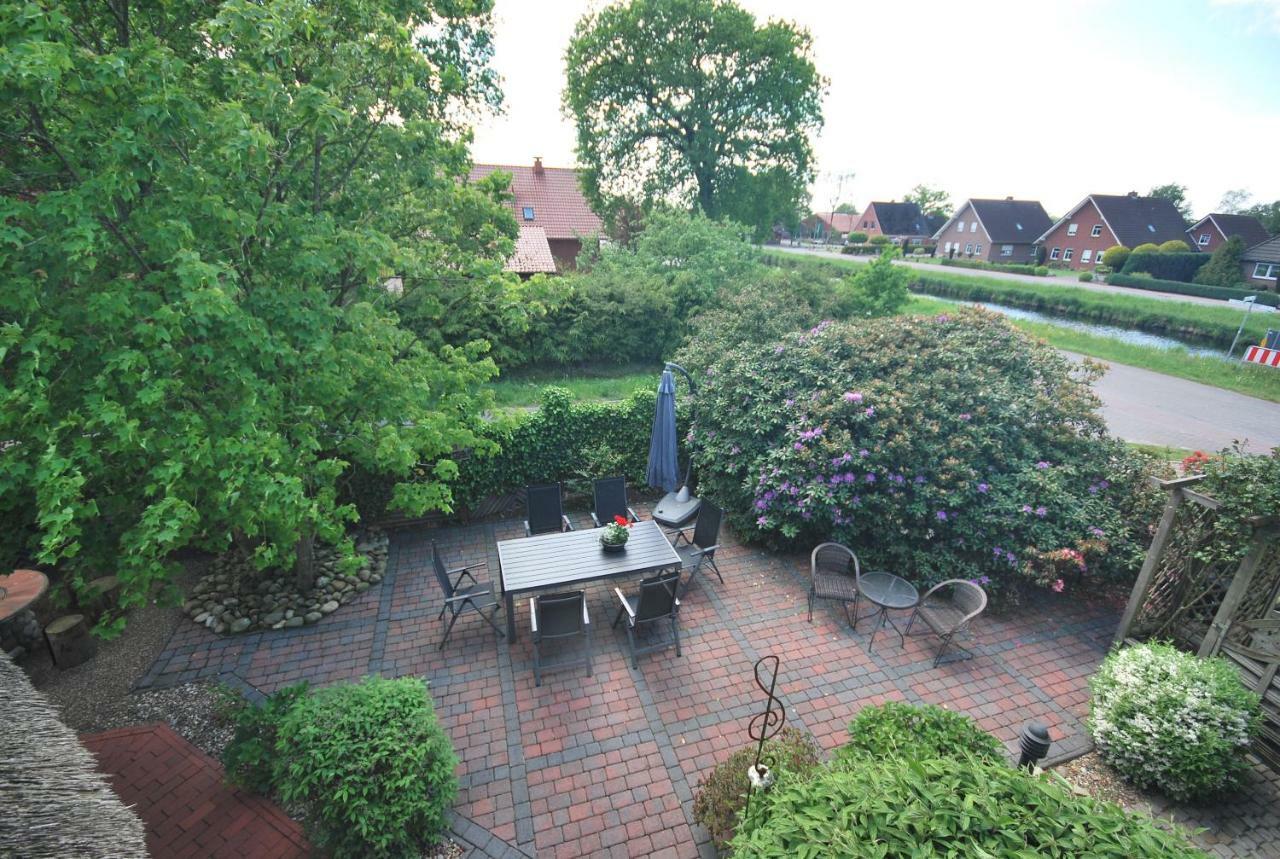 Ferienwohnung -Am Kanal- Nordgeorgsfehn Exteriör bild